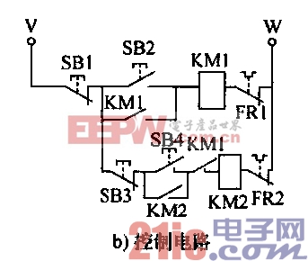 16.电动机顺序起动单独停止控制电路b.gif
