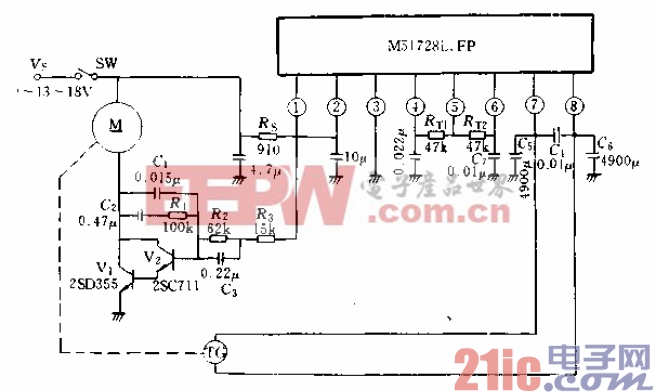 6.M51728直流电动机转速锁相控制器-典型应用电路.gif