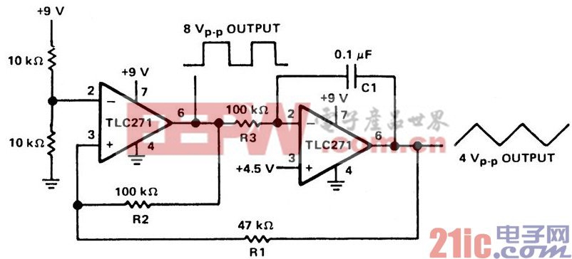 单电源供电的信号（函数）发生器.jpg