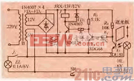 26.一款晶体管光电控制器电路.gif