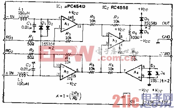 6.适用于电阻电桥传感器的高输入电阻传感放大器.gif
