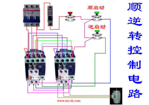 交流接触器实物接线图及常用各种组合电器接线图-其他传感器电路图-电子产品世界