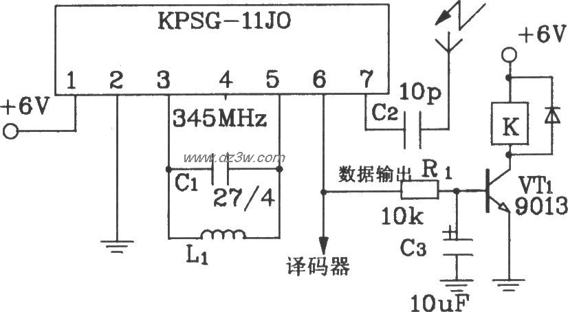 KPSG-11J0构成单路无线电
