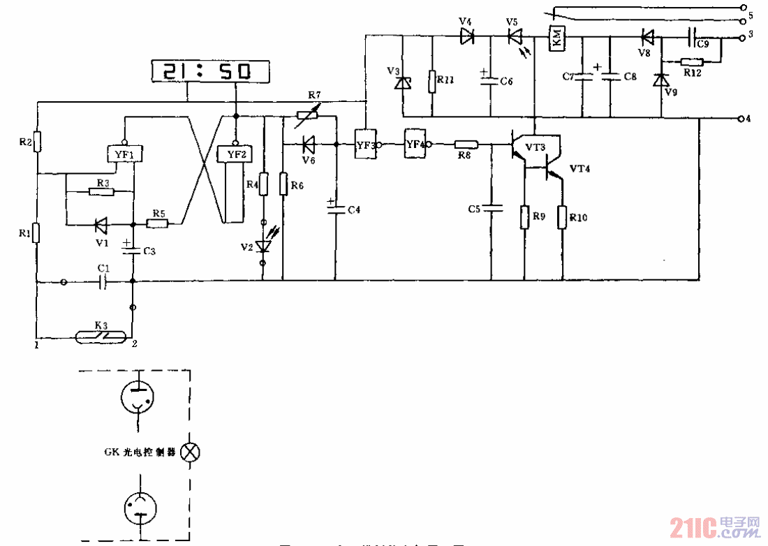 电工鳞板电气原理图电路（3）