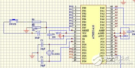 采用ATmega16的里程表检测仪电路设计 — 电路图天天读（35）