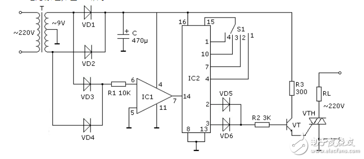 电子设备调温与调速器电路设计