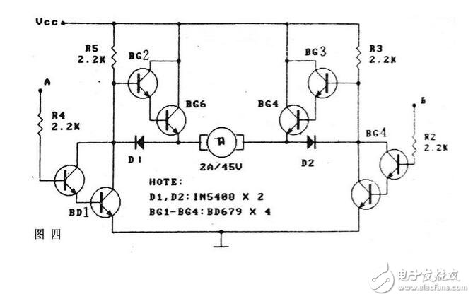 js6666金沙登录入口-欢迎您电机驱动电路的作用与电路原理图(图4)