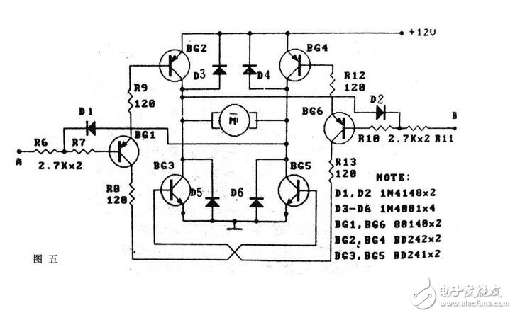 js6666金沙登录入口-欢迎您电机驱动电路的作用与电路原理图(图5)