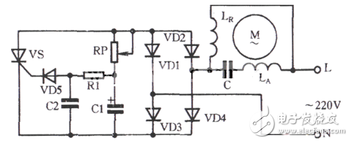 晶闸管调速电路图大全（包括LM324\晶闸管无级调光调速电路原理图）