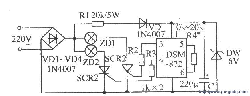 DSM-872典型应用电路(二)