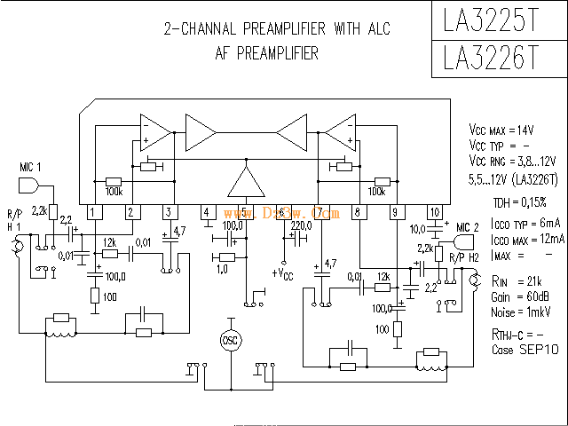 lala3225t功放电路图