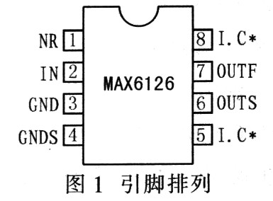 MAX6126引脚图