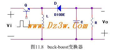 buck-boost变换器基本电路及原理