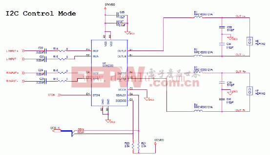 SSM2380典型应用电路