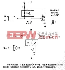光隔离器和光耦合器接口电路（续）