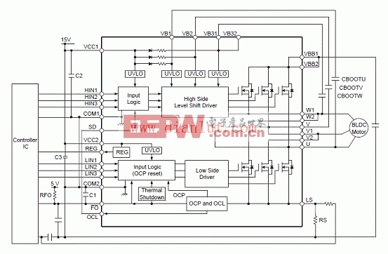 SX68000M采用限流功能的应用电路
