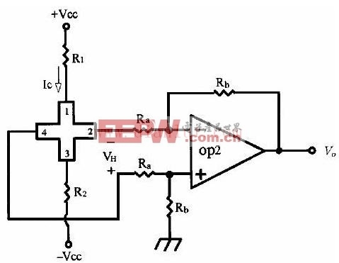 霍尔元件供电定电压驱动电路