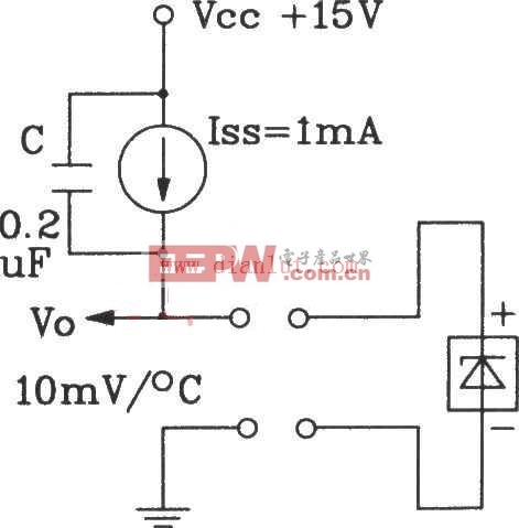 TSV型温度传感器的测温电路