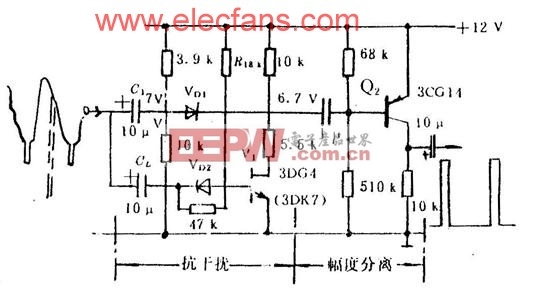 抗干扰电路与幅度分离电路 http:/www.eepw.com.cn