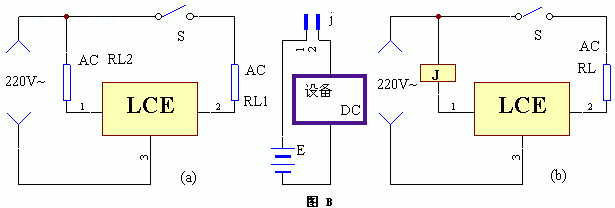 负载控制模块典型应用电路