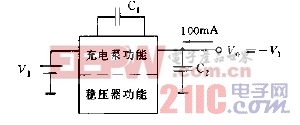LT1054应用电路负电压变换器电路图.jpg