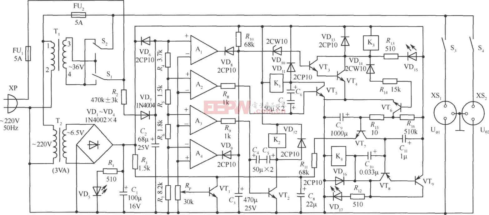 330W交流穩(wěn)壓電源電潞