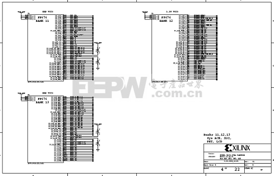 Virtex-5 FPGA ML501评估平台电路图(3)