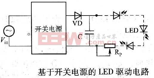 采用低频变压器及半波或全波整流的电阻限流的LED驱动电路