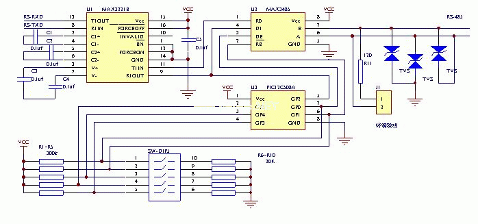 RS232-RS485接口电路