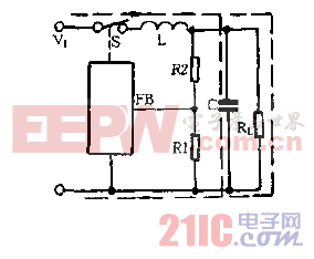 降压式DC-DC变换器电路图（b）