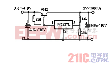 M5237L构成的电源电路图