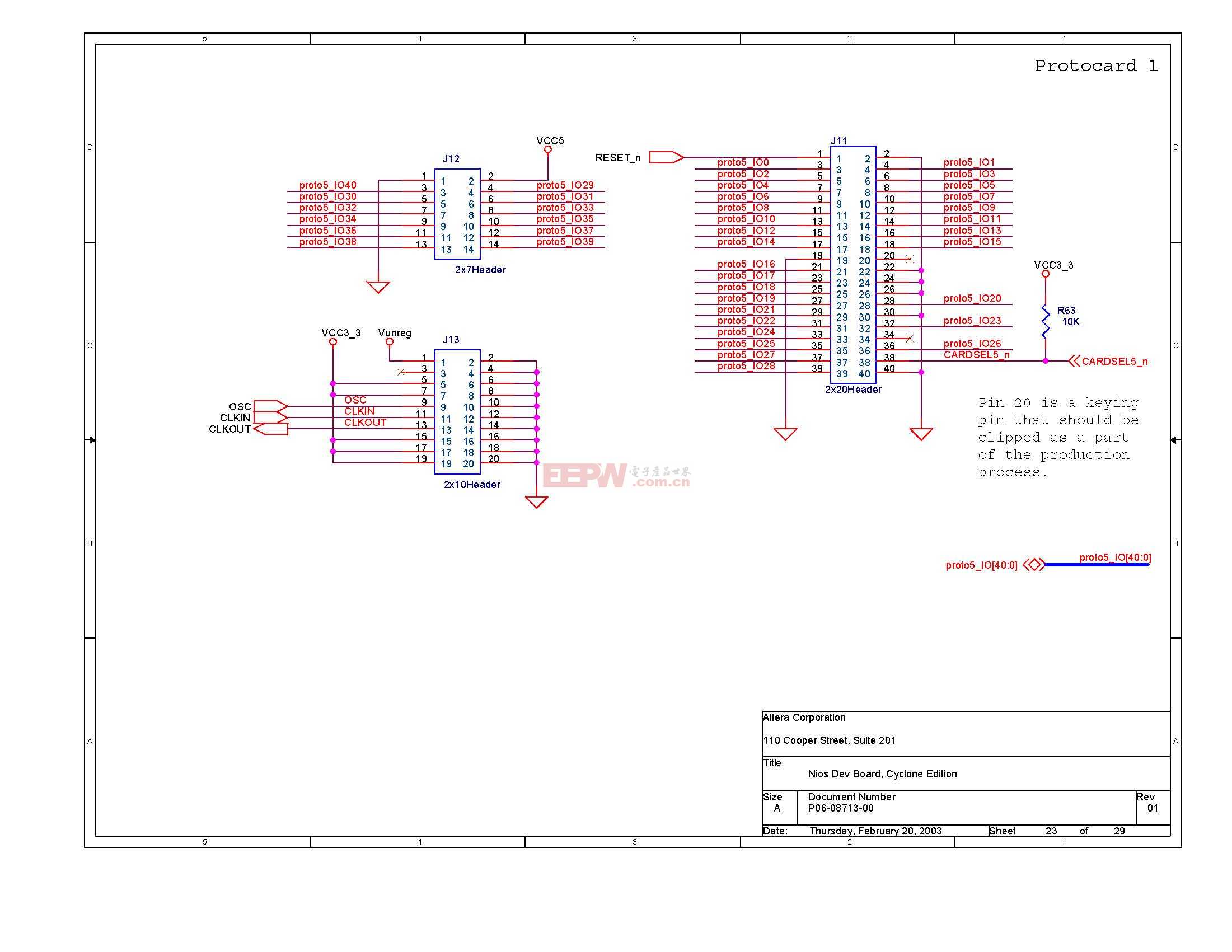 NIOS开发板电路图（Altera官方版)22
