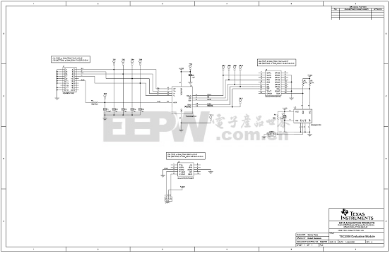 TI TSC2008EVM评估板电路图