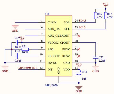 六轴传感器MPU6050典型应用方案