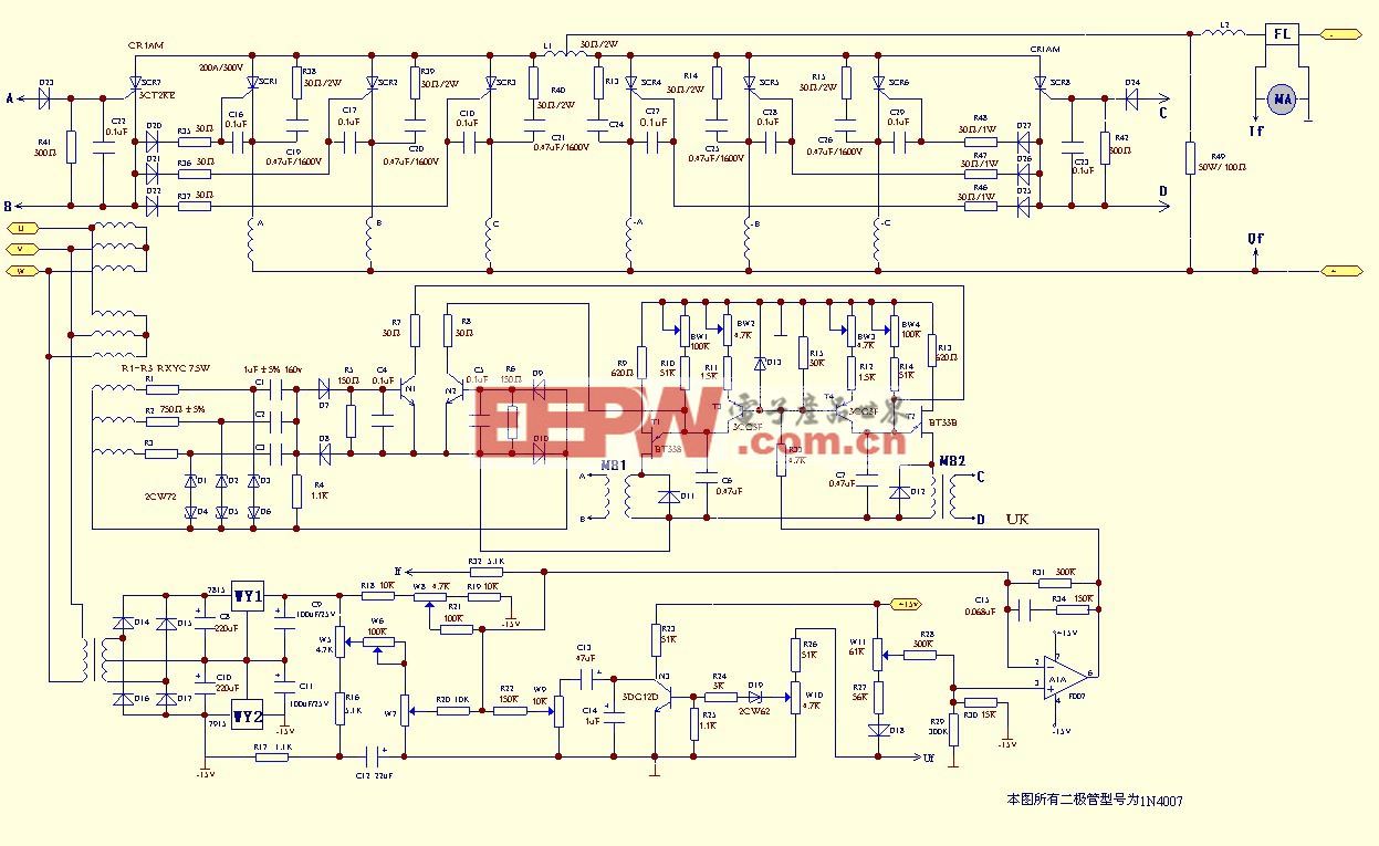 bx6交流电焊机电路图图片