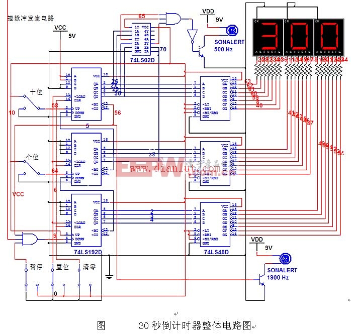 ddfb一30定时器原理图图片