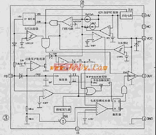 戴尔笔记本电脑电源适配器电路及原理