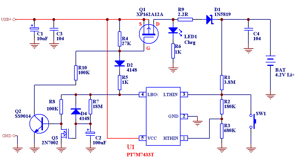 lm358充电电路图图片